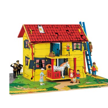 PIPPI Línu Langsokkur - hús með leikmottu