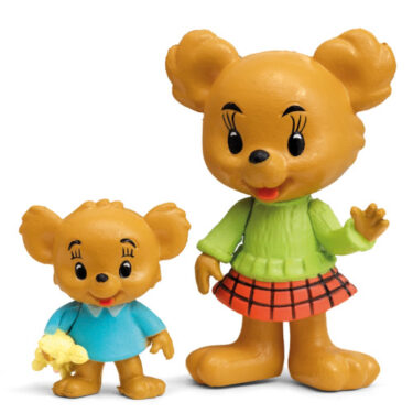 BAMSE fígúrur - Brummelisa og Brumma