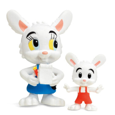 BAMSE fígúrur - Nina kanína og Minihopp
