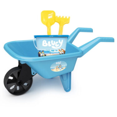 BLUEY Hjólbörur með sandkassasetti