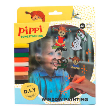 PIPPI Lína Langsokkur - gluggalitir