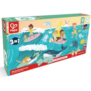 Hape Púsl - Vinir í hafinu / Ocean friends puzzle