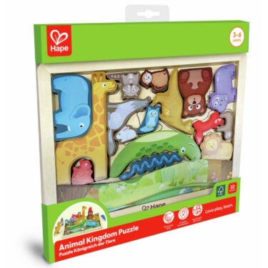 Hape Púsl - Dýraríkið / Animal kingdom puzzle