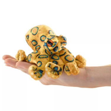 Fingrabrúða - kolkrabbi / blue-ringed octopus