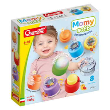 Quercetti Momy Soft Discovery Senses - 8 stk