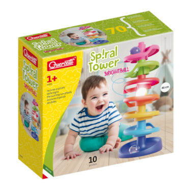 Quercetti Spiral Tower Brightball - 10 stk