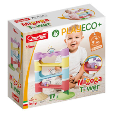 Quercetti PlayEco Migoga Tower Sound 17 stk