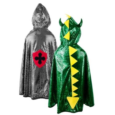 Dreka- og riddaraskikkja - 104-116 cm