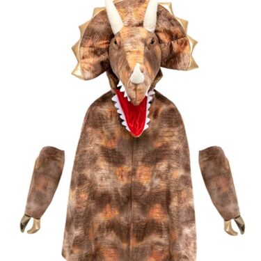 Risaeðlubúningur nashyrningseðla með klær - 104-116 cm