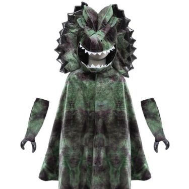 Risaeðlubúningur kolleðla - 104-116 cm