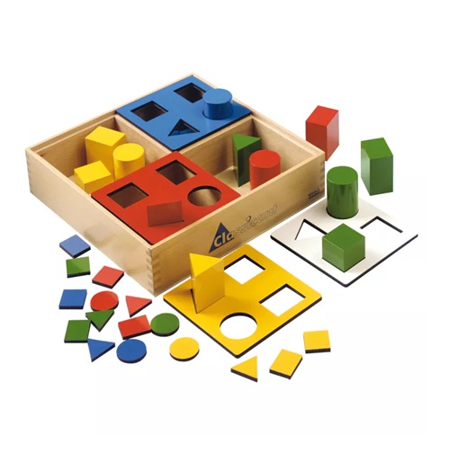 Leikfang. Flokka liti og form