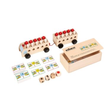 Stærðfræðivagn og aukavagn - lærðu að reikna