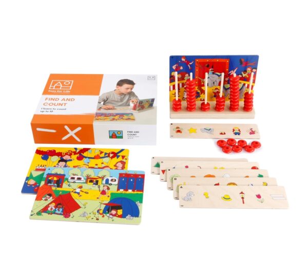 Leikur til að læra að telja upp á tíu