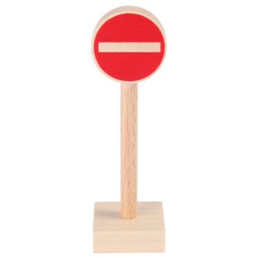 Innakstur bannaður - Umferðarmerki 10 cm