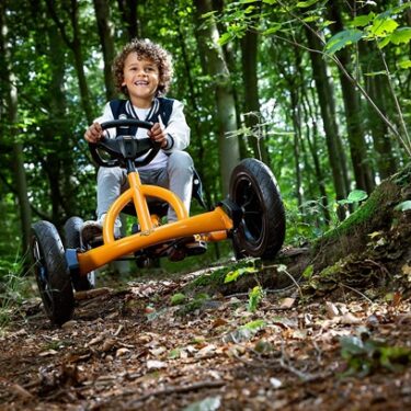 Fótknúið fjórhjól Buddy Appelsínugult