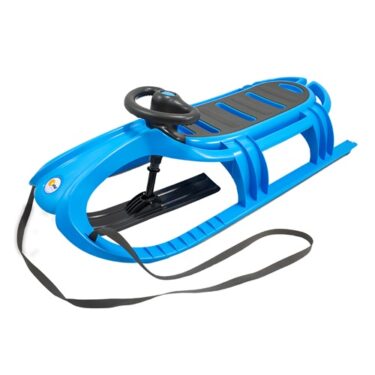 Snow Tiger sleði með stýri - Blár