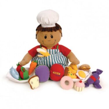 Kokkurinn Charlie sem borðar hollt - Dúkka