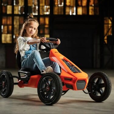 Fótknúið fjórhjól Rally NRG - Appelsínugult