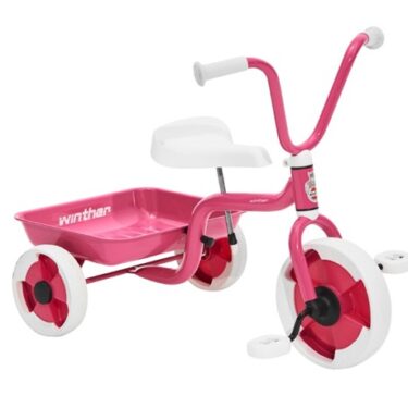 Winther þríhjól með skúffu - Bleikt