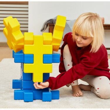 KÆMPE Plus-Plus Skólasett - 24 stk
