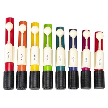 BETZOLD Tónstafir í Boomwhackers®-litum