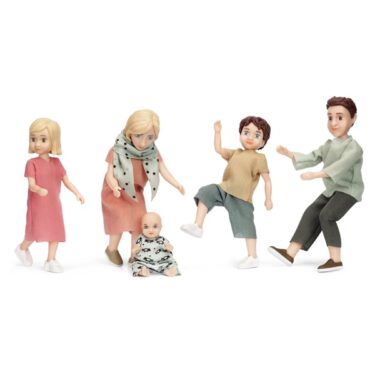 LUNDBY Charlie fjölskylda 5 stk